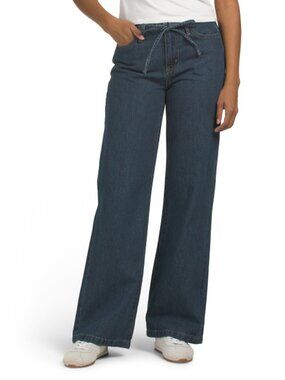 NEW REWASH Low Rise Wide Leg Jeans in indigo for women 1125 2t1